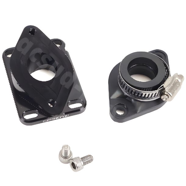 Collettore di aspirazione Carenzi Ø 12-21mm per carburatore PHBG/PHVA per HRD Sonic Enduro SM, HM CRE Derapage RR Motorhispania YR11 VTVDV1CE20101 MBK costruito 1986 - 2017