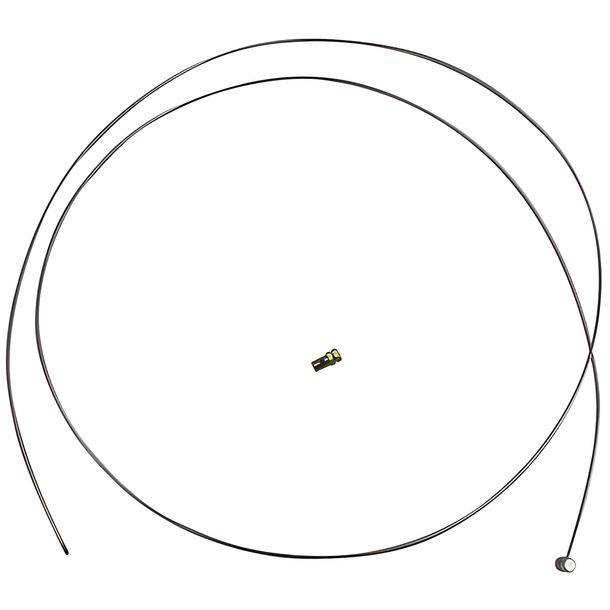 TNT-koppelingskabel 2,00 m diameter 1,95 mm inclusief kabelklem/universele schroefnippel