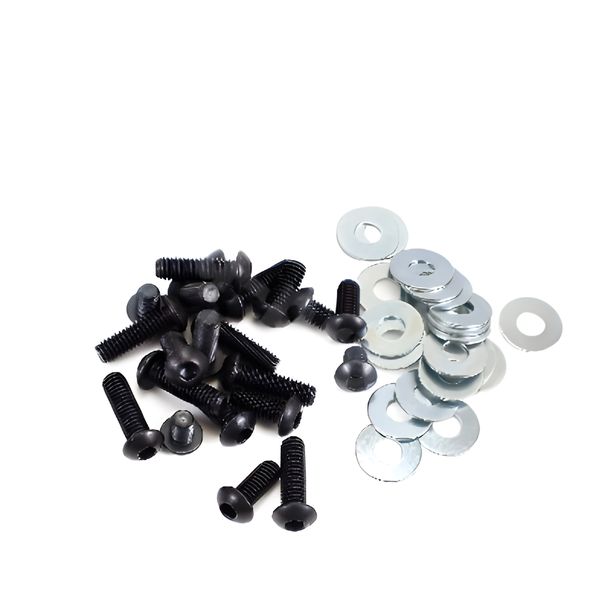 Juego de tornillos de carenado TNT, negros para Sherco SE Enduro R Factory SM Supermotard 50 cc