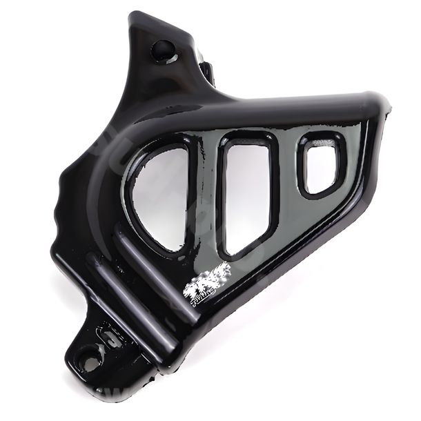 Ritzelabdeckung TNT Kettenschutz, schwarz für HRD Sonic Enduro SM, HM CRE Derapage RR Motorhispania YR11 VTVDV1CE20101 MBK X-Limit Rieju Drac Moric VTVDV1CP20101 Bj. 1986 - 2017
