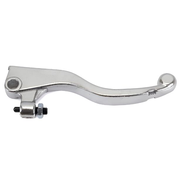 Levier de frein avant droit TNT, argent, 867234 pour Derbi Senda R Baja SM, Gilera SMT Euro 4 DRD X-Treme Ltd Edition Racing Aprilia RX SX 50/125 cc année modèle 2004 - 2018