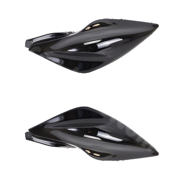 Seitenverkleidung TNT 2-teilig hinten, schwarz matt, 5BRF173103 / 5BRF174103 für MBK Nitro Naked, Yamaha Aerox Cat 50 / 100 ccm Bj. 1999 - 2003