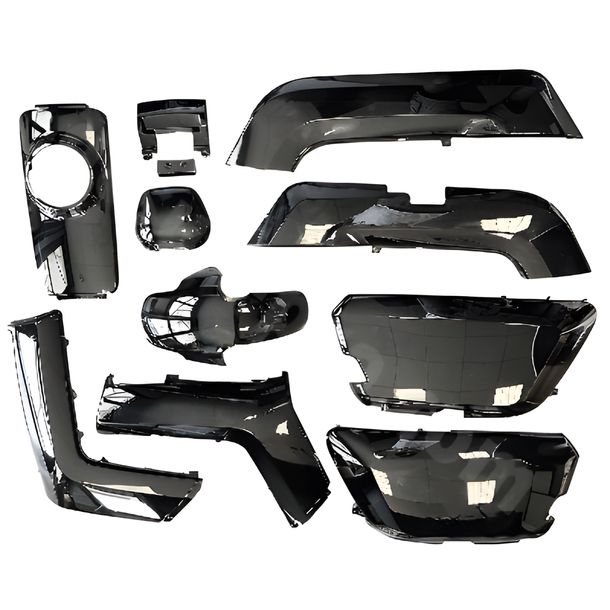 Kit carenatura TNT da 10 pezzi, nero adatto per ruote Niu N1Sport 0 NQi GT Pro CBS 12 pollici 70 km h 14 Sport modello anno 2018 - 2024
