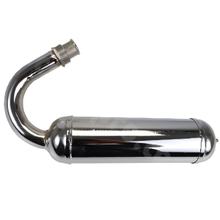 Pot d'échappement TNT chromé pour MBK Carre AV 88 AV-88 AV-10 AV-51 50 ccm modèle 10
