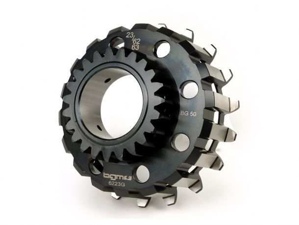Pinhão da embreagem BGM para Vespa Cosa2, PX (1995-), BGM Superstrong, Superstrong CR - (para roda primária de 62/63 dentes, com dentes retos)