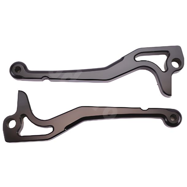 Bremshebel Carenzi CNC links & rechts, 2 Stück für MBK Nitro Naked, Yamaha Aerox Cat 50 / 100 ccm