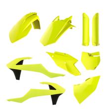Bekledings- & Decoratieset Polisport Neon Geel / Stealth Deco voor KTM SX SX-F Racing 125 - 450 cc bouwjaar 2016 - 2019