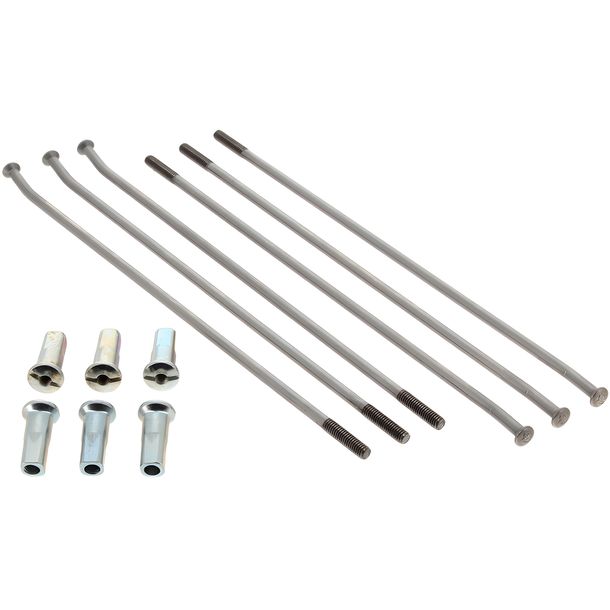 Set di raggi RFX 18" Argento / Argento 32 raggi per cerchio completo RFX