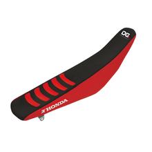 Zadelovertrek Blackbird Double Grip 3 Zwart / Rood voor Honda CRF R 450ccm Bauwjaar 2005 - 2008