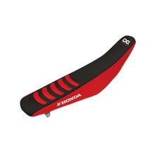 Potah sedadla Blackbird Double Grip 3 Rot / Černá pro Honda CRF R 250 / 450 ccm RV. 2009 - 2013