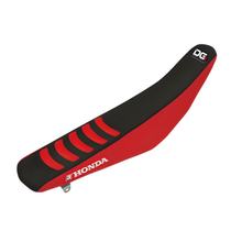 Zadelbekleding Blackbird Double Grip 3 rood / zwart voor Honda CRF R RE X XRL 250 / 450 ccm Bj. 2013 - 2017