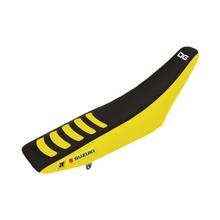 Funda de asiento Blackbird Double Grip 3 Amarillo / Negro para Suzuki RM-Z 250 ccm Año 2007 - 2018