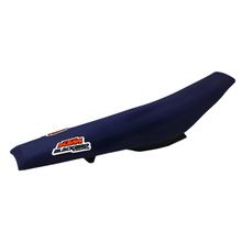 Housse de selle Blackbird 2016 Replica Team Trophy bleu pour KTM EXC Sixdays EXC-F SX 125 - 250 cm³ Année de fabrication 2016 - 2019