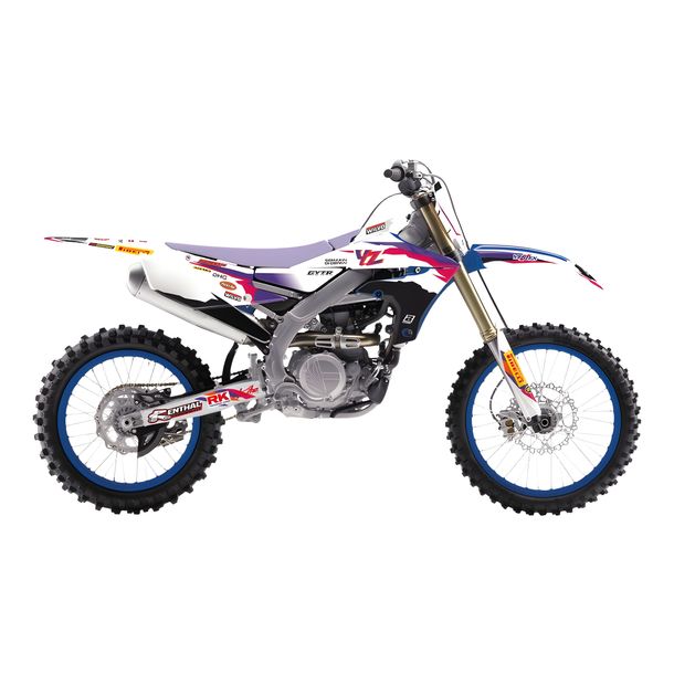 Kit autocollants Blackbird Replica Yamaha Factory 23 50th Anniversary pour Yamaha YZ F 250 / 450 cm³ Année modèle 2018 - 2023