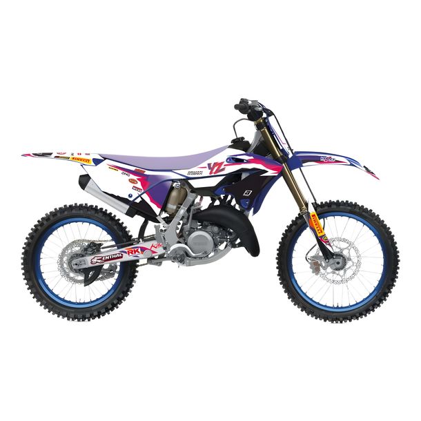 Sticker Set Blackbird Yamaha 50th Edition für Yamaha YZ WR 125 / 250 ccm Bj. 2022 - 2024