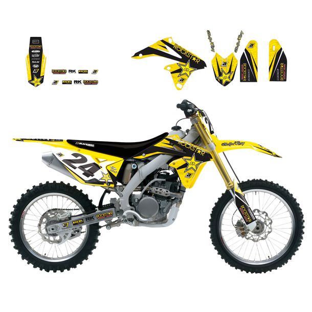 Dekorkit Blackbird Rockstar Energy für Suzuki RM-Z 450 ccm Bj. 2008 - 2017
