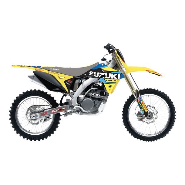 Dekorkit Blackbird Replica Racing Team 2019 für Suzuki RM-Z 250 ccm Bj. 2010 - 2018