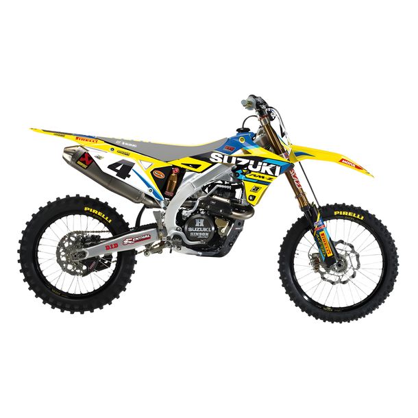 Dekorkit Blackbird Replica Racing Team 2019 per Suzuki RM-Z 250 / 450 ccm Anno 2018 - 2023