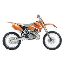 Dekorkit Blackbird Dream Graphic 4 für KTM EXC Racing SX RACING 125 - 540 ccm Bj. 2001 - 2004