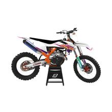 Aufkleber Blackbird Retro Dekorkit für KTM EXC 2 Sixdays EXC-F 4 SX LC Pro-Junior Pro-Senior 3 0 50 - 500 ccm Bj. 2019 - 2024