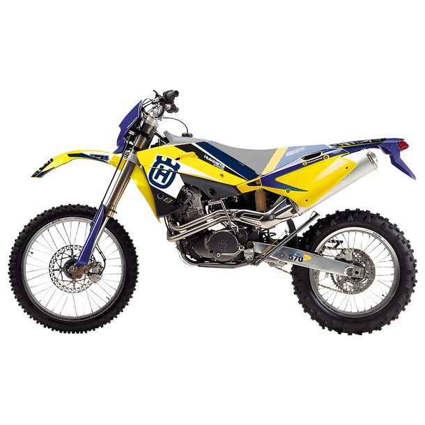 Dekorkit Blackbird Dream Graphic IV für Husqvarna TC TE 450 - 570 ccm Bj. 2001 - 2004