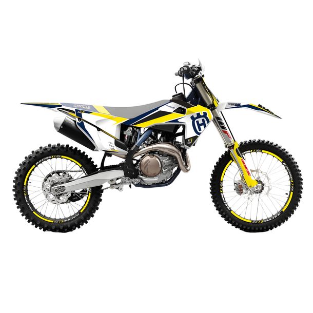 Dekorkit Blackbird Dream Graphic 4 per Husqvarna FC TE TC FE 125 - 501 ccm Anno 2019 - 2023