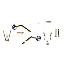 Aufkleber Retro-Kit Blackbird für Husqvarna FC TC TE 125 - 450 ccm Bj. 2023 - 2024