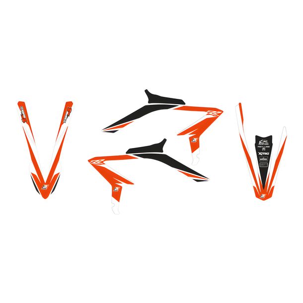 Kit de adhesivos Blackbird Dream 4 para Beta RR Racing Enduro 125 / 250 ccm Año 2023 - 2024