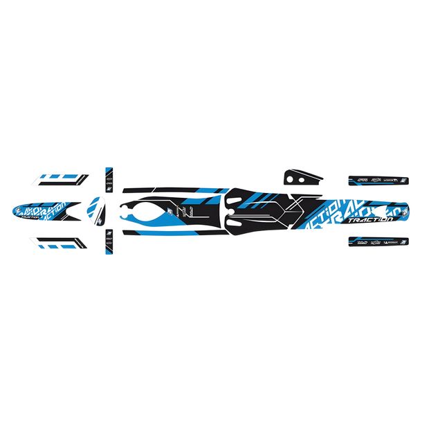 Kit Adesivi per Trazione Blackbird Mercury 0,5mm per Sherco ST 2.9 Trial 125 - 290 ccm Anno 2001 - 2006