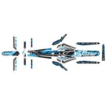 Traction Stickers Kit Blackbird Mercury 0,5 mm für Sherco ST 2.9 Trial 125 - 300 ccm Bj. 2010 - 2015