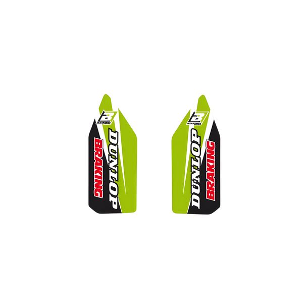 Gabelaufkleber Blackbird Dream Graphic 4 für Kawasaki KX F 250 / 450 ccm Bj. 2016 - 2023