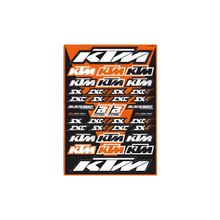 Sticker Kit BLAKCBIRD voor KTM Duke EGS EXC 2 Sixdays Racing 4 i.e. 50 - 1290 cc