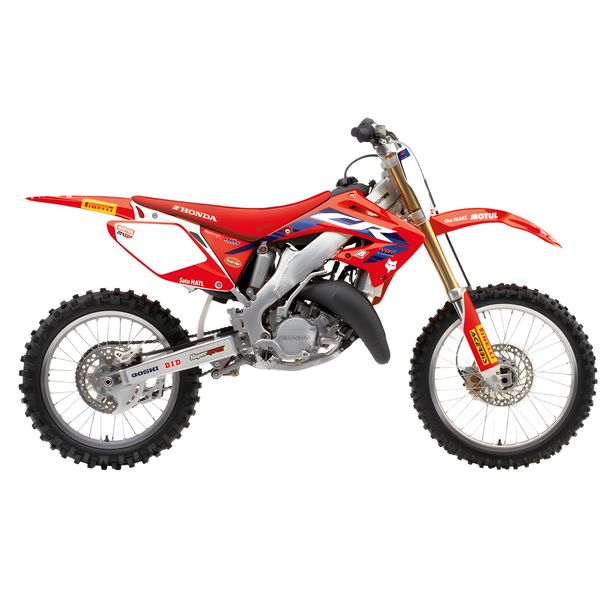 Kit déco Blackbird Team HRC 23 pour Honda CR R 125 / 250 ccm Année 2002 - 2007