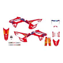 Dekorkit Compleet Blackbird Replica Team 23 voor Honda CRF R L RX 250 / 450 ccm Bj. 2021 - 2024