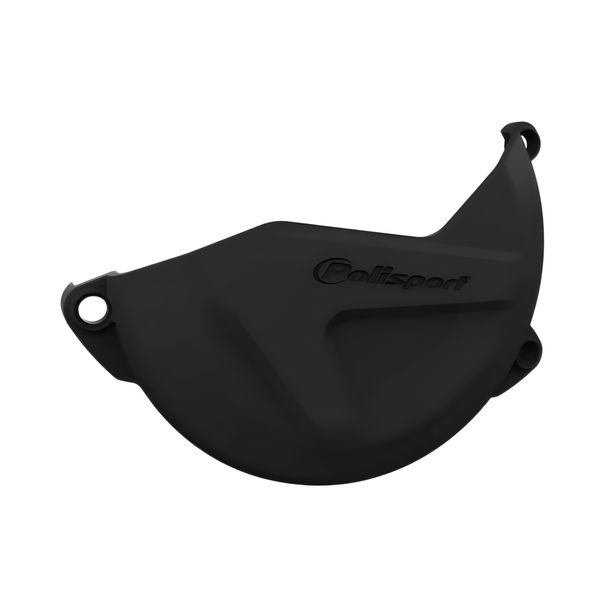 Clutch Cover Polisport Black for Kawasaki KX F 450ccm Year 2013 - 2015