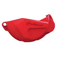 Kryt spojkového víka Polisport Červený pro Honda CRF R 250 ccm r.v. 2013 - 2017