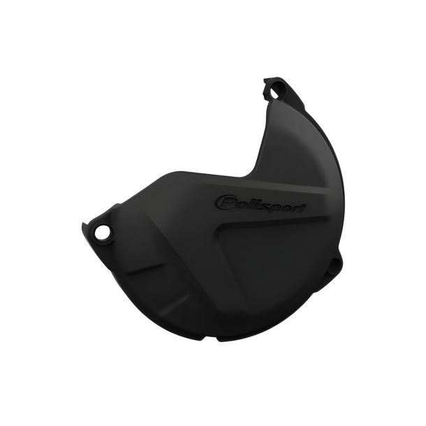 Clutch Cover Polisport black for Husqvarna TC, KTM EXC Sixdays SX TE 125 - 200 ccm Model Years 2009 - 2016
