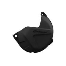 Koppeldeksel Cover Polisport zwart voor Husqvarna TC, KTM EXC Sixdays SX TE 125 - 200 ccm Bj. 2009 - 2016