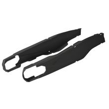 Swingarm Protector Polisport black for Husqvarna FC FE FS TC TE, KTM EXC Sixdays EXC-F SX SMR SX-F 125 - 501 ccm Year 2013 - 2023