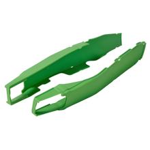 Swingarm Protector Polisport green for Kawasaki KX F 250 / 450 cc Model Years 2012 - 2016