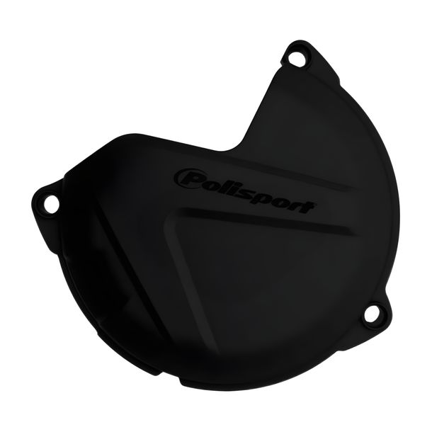 Clutch Cover Protector Polisport black for Husqvarna TC TE, KTM EXC SX Sixdays 250 / 300 ccm Year 2013 - 2016