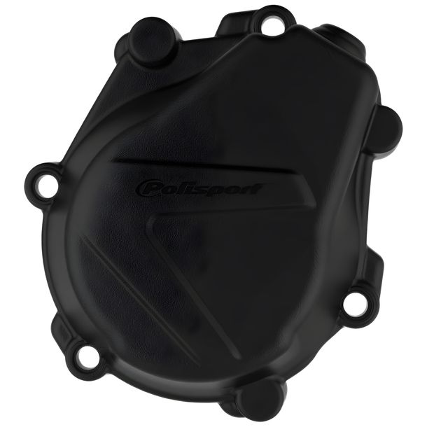 Zündungsdeckel Polisport schwarz PA6 für Husqvarna FC FS FX, KTM SX-F Racing 450 ccm Bj. 2016 - 2023
