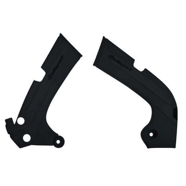 Rahmenabdeckung Polisport Schwarz für Honda CRF R RX 250 / 450 ccm Bj. 2017 - 2019