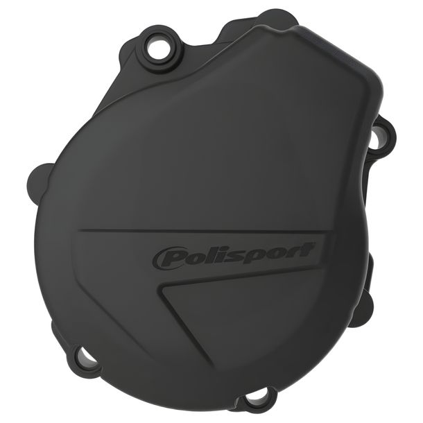 Cache culbuteur Polisport Noir PA6 pour Husqvarna FE, KTM EXC-F Sixdays 450 - 501 cm³ Année 2017 - 2019
