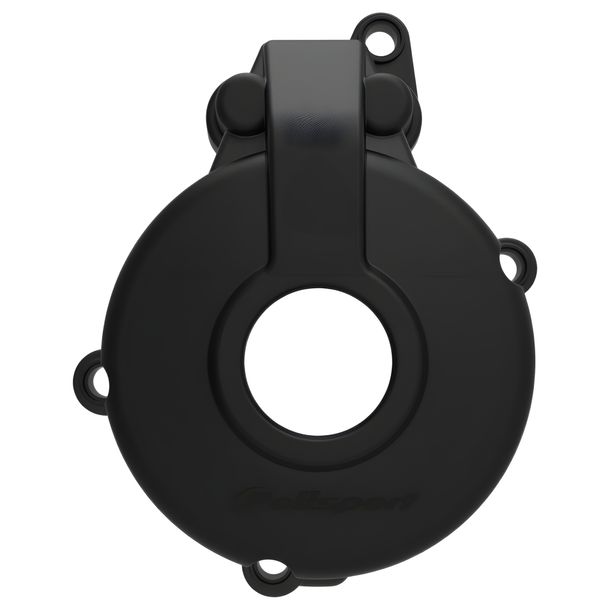 Zündungsdeckel Polisport Schwarz für Sherco SEF 2.5 i R Sixdays 4.5 250 - 500 ccm Bj. 2014 - 2023