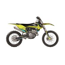 Dekorkit Blackbird Stealth Geel Compleet voor KTM EXC Sixdays SX 125 - 250 ccm Baujaar 2016 - 2023