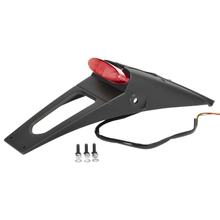 Achterlicht Polisport RSP LED 2.0 Zwart met kentekenverlichting voor Beta RR Enduro Racing 250 cc bouwjaar 2019 - 2024