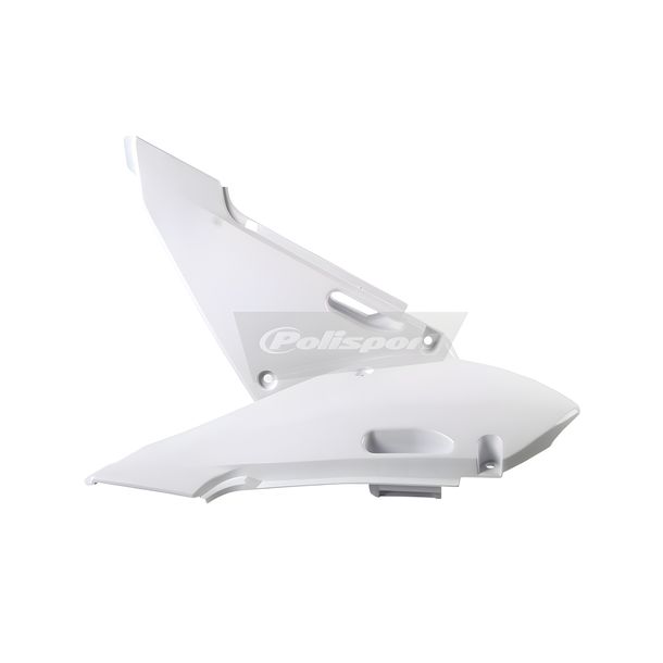 Coperture laterali Polisport OEM Color Bianco per Kawasaki KLX KX 65 / 110 ccm Anno 2000 - 2021