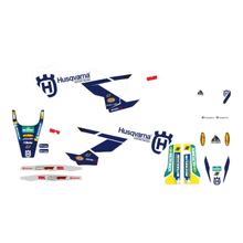 Dekorkit Compleet Blackbird Replica Team 23 voor Husqvarna FC TC TE 125 - 450 cc Bouwjaar 2023 - 2024