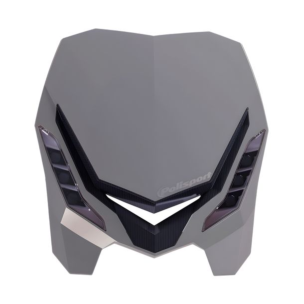 Faro Polisport E-Blaze grigio Tecnologia LED